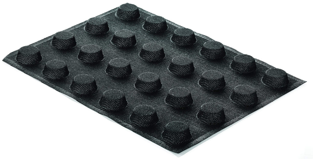 Silikomart 70.515.20.0065 mikro - perforierte Silikonformen, Silicone, Schwarz AIR PLUS 15, AIR PLUS