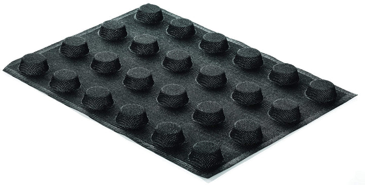 Silikomart 70.515.20.0065 mikro - perforierte Silikonformen, Silicone, Schwarz AIR PLUS 15, AIR PLUS
