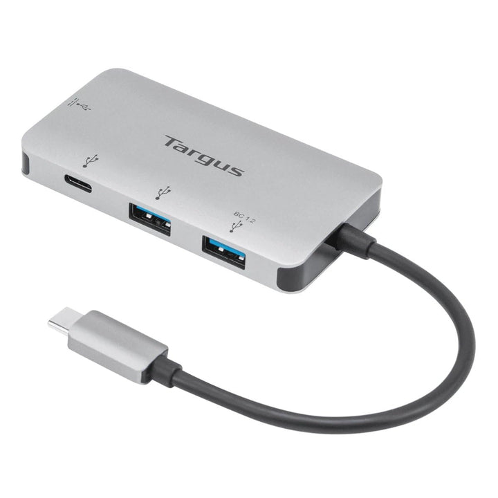 Targus USB Hub, USB Adapter von USB-C auf je 2x USB-A 3.2 und USB-C, Dockingstation mit USB-A Schnel