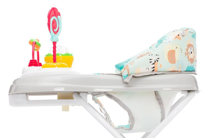 Fillikid Gehfrei Lauflernwagen Exclusiv | Lauflernhilfe mit Spielbrett & Anti-Rutsch-Funktion | Lauf