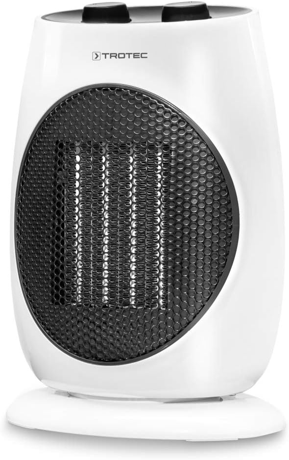 TROTEC Keramik Heizlüfter TFC 18 E – Heizleistung 1100 W / 1800 W – Elektroheizung mit Thermostat, R