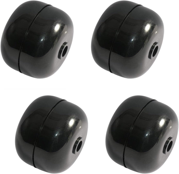 SECURA 4x Stützrad Deckrad bis 2002 kompatibel mit Castelgarden TP17/102 Rasentraktor