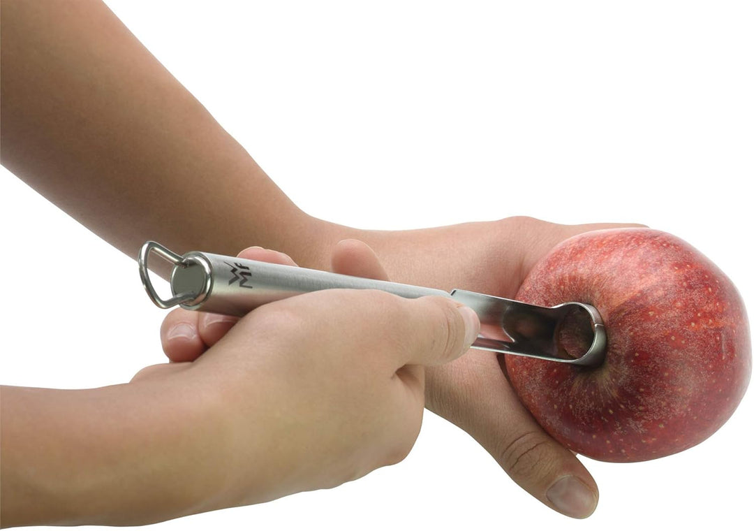WMF Profi Plus Apfelausstecher 21,5 cm, Cromargan Edelstahl teilmattiert, Apfelkernausstecher ideal
