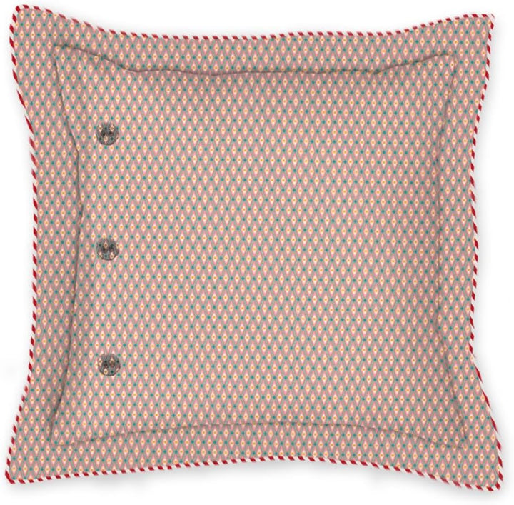 Pip Studio Zierkissen Petites Fleurs Sq Cushion Pink 45x45cm 1 Stück (1er Pack) Altrosa, 1 Stück (1e
