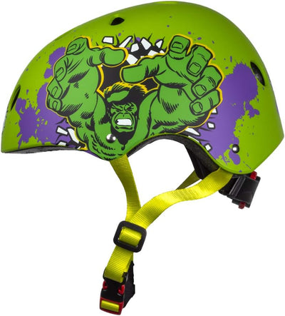 Disney Jungen Hulk Skaterhelm, Mehrfarbig, M