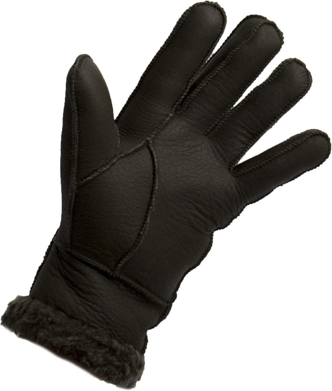 Reissner Lammfelle Fingerhandschuhe HDS-FINGER2 Merino Lammfell Nappa Leder in schwarz, beige und wa