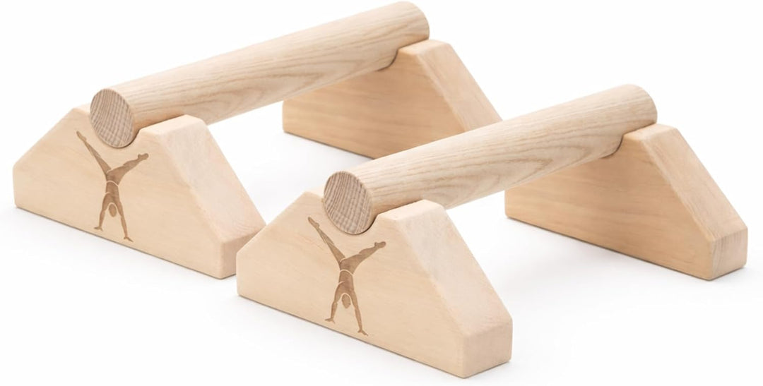 MAMOI® Parallettes zum Trainieren, Calisthenics, Liegestützgriffe, Fitness, Trainingsbarren, stabil