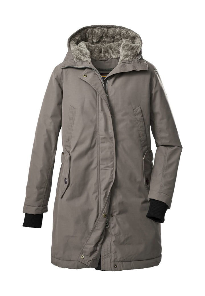 G.I.G.A. DX Damen Mantel Casual Funktionsmantel mit Kapuze GW 107 WMN CT wasserabweisend, Winddicht,
