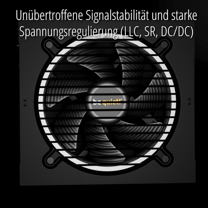 be quiet! Pure Power 12 M 850W, ATX 3.0- und PCIe 5.0 kompatibel, 80 Plus Gold, moduleres Netzteil,