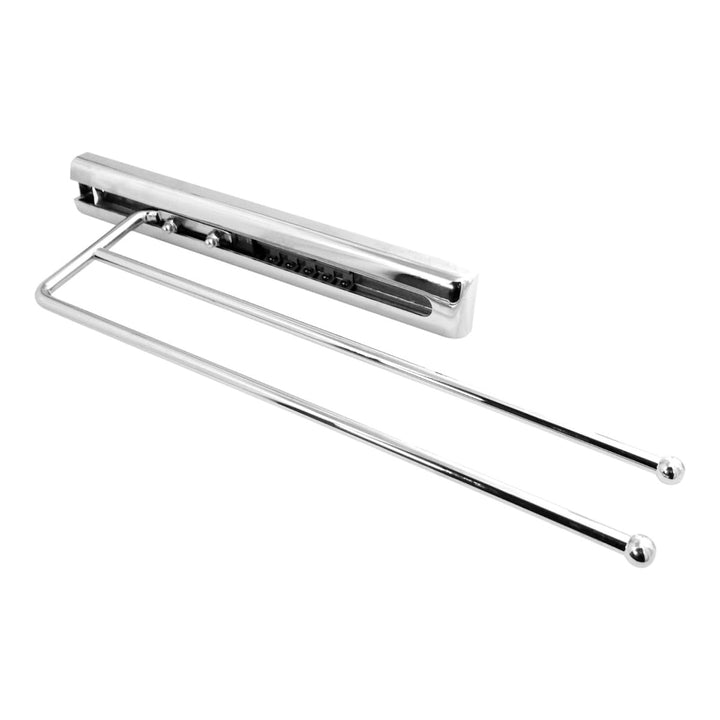 Kesseböhmer Handtuchauszug 2-armig Chrom poliert Länge 325 mm (ausgezogen: ca. 505 mm) Handtuchhalte