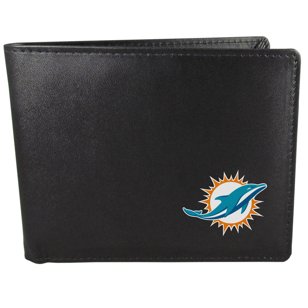 Siskiyou Sports Faltbares Portemonnaie Miami Dolphins Einheitsgrösse Schwarz, Miami Dolphins Einheit