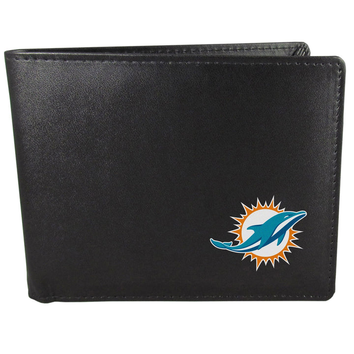 Siskiyou Sports Faltbares Portemonnaie Miami Dolphins Einheitsgrösse Schwarz, Miami Dolphins Einheit