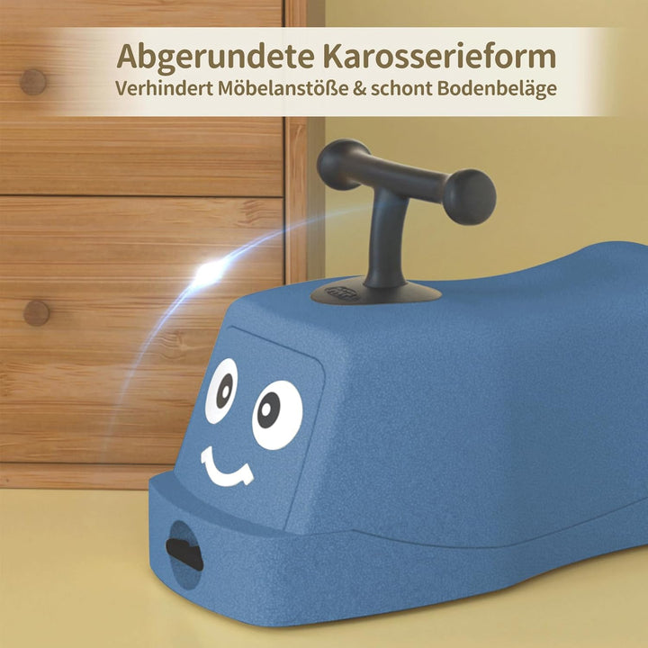 Babyrutscher,Babyroller,Babyrollbrett für+6 Monaten,3in1 Rutscher,Baby-Walker,Ride-On und Caster-Boa