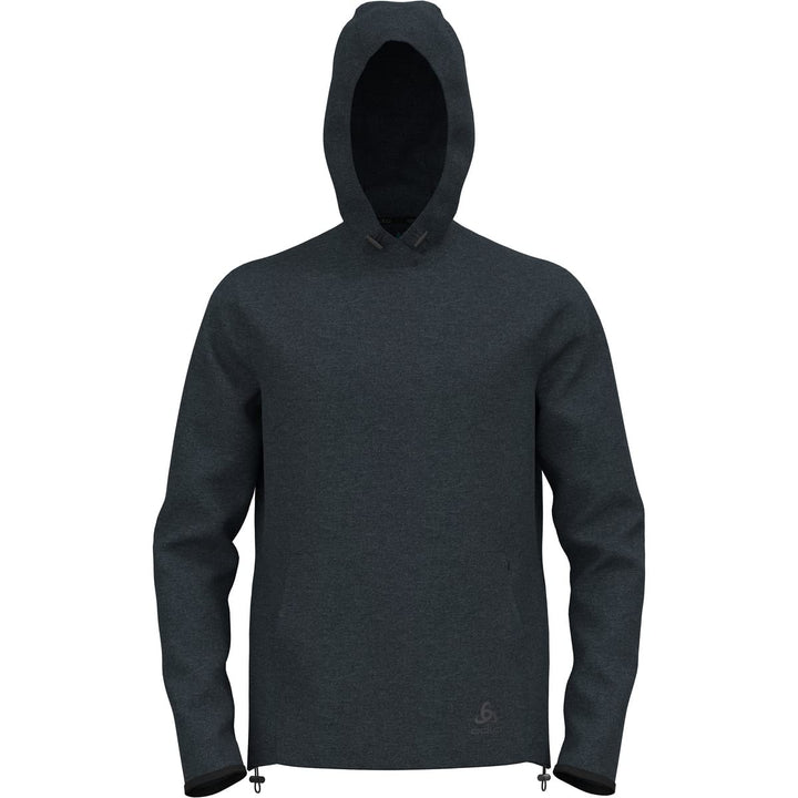 Odlo Herren Essential_314042 Laufhoody S Dark Grey Melange, S Dark Grey Melange