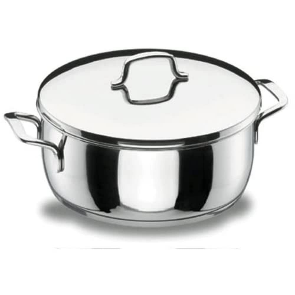Lacor 90028 Bratentopf mit Deckel 28 cm Gourmet, 28 cm