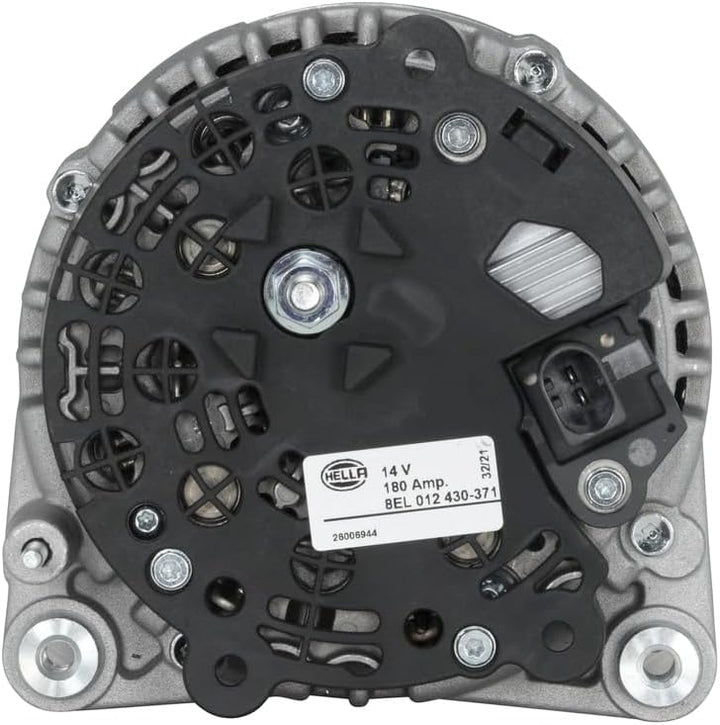 HELLA - Generator/Lichtmaschine - 14V - 180A - für u.a. VW Passat Variant (3C5) - 8EL 012 430-371