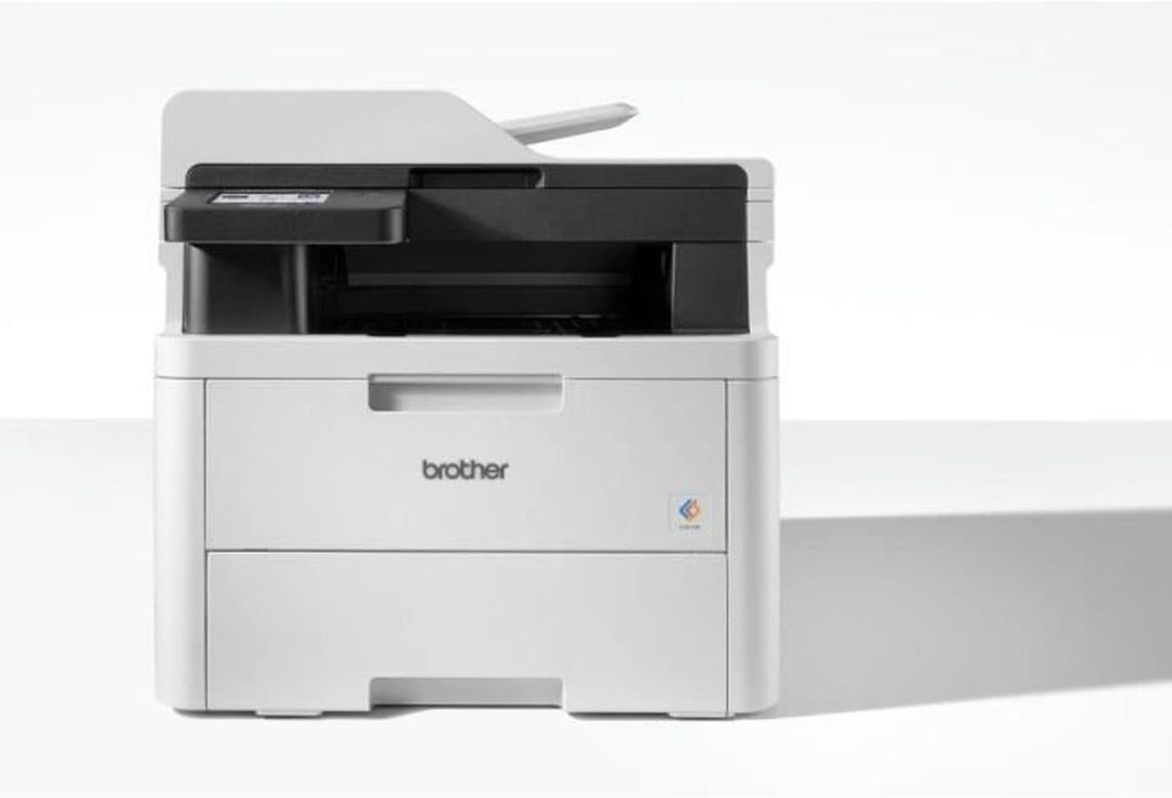 Brother MFC-L3740CDWE EcoPro- Kompaktes 4-in-1 Farb-LED Multifunktionsgerät mit WLAN/LAN, ADF und Du