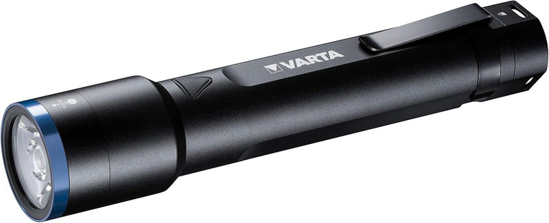 VARTA Taschenlampe LED inkl. 6x AA Batterien, Night Cutter F40 Premium Leuchte, Lampe 1000 Lumen Leu