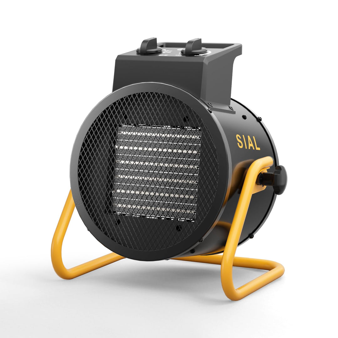 SIAL 5000 W Heizlüfter - Elektroheizgebläse - Keramik Heizstrahler - Bauheizer Bautrockner - Heizger