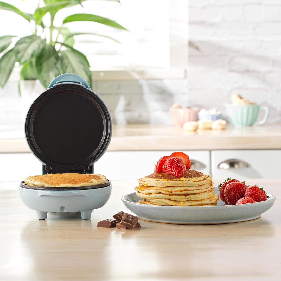 Petra PT4215BLNVDEEU7 Mini-Snackgrill, antihaftbeschichtete und einfach zu reinigende 11,5-cm-Platte