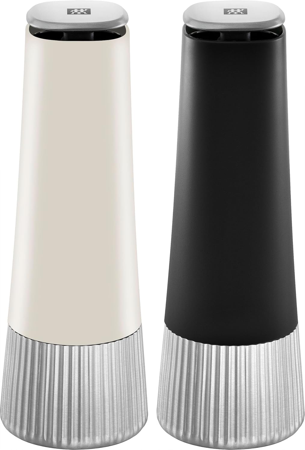 ZWILLING Spices Gewürzmühlen-Set, 2-tlg, Keramikmahlwerk, stufenlos verstellbar, fein bis grob, für