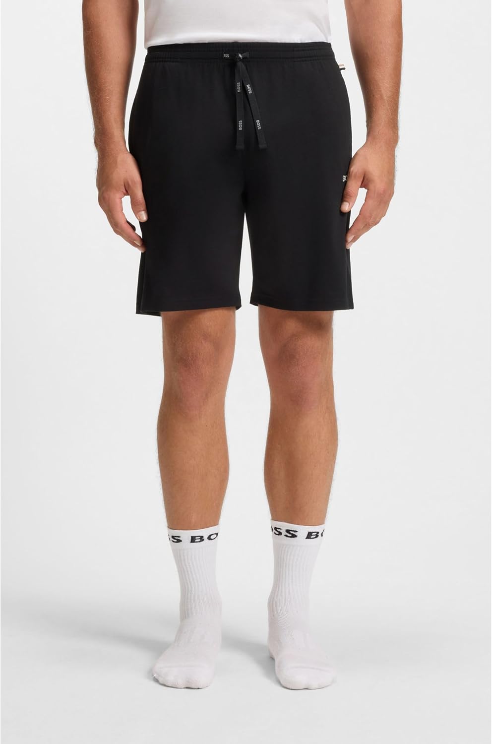 BOSS Herren Homewear Kurze Hose Freizeithose Mix&Match Short CW, -001 Black