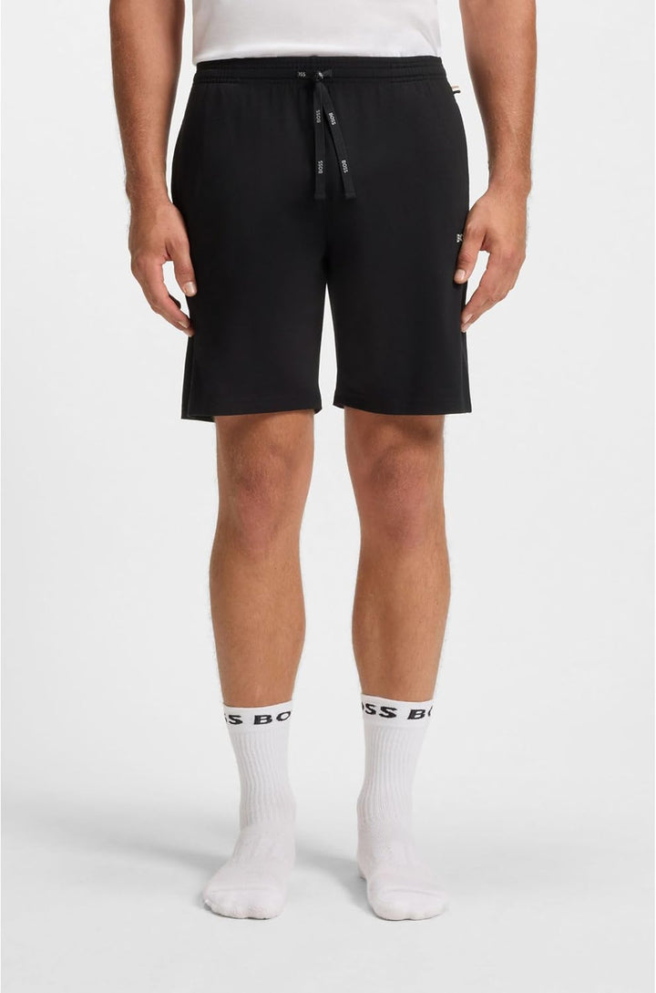 BOSS Herren Homewear Kurze Hose Freizeithose Mix&Match Short CW, -001 Black
