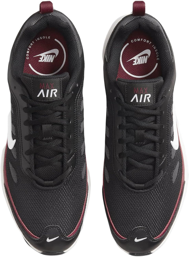 Nike Herren Air Max Ap Sneaker 42.5 EU Black Summit White Anthracite Team Red, 42.5 EU Black Summit