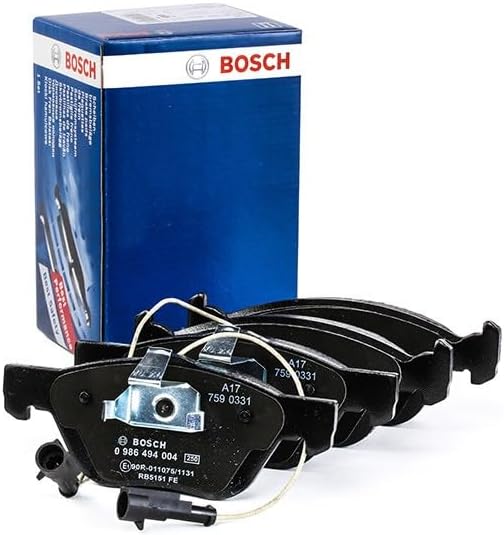Bosch BP120 Bremsbeläge - Vorderachse - ECE-R90 Zertifizierung - vier Bremsbeläge pro Set