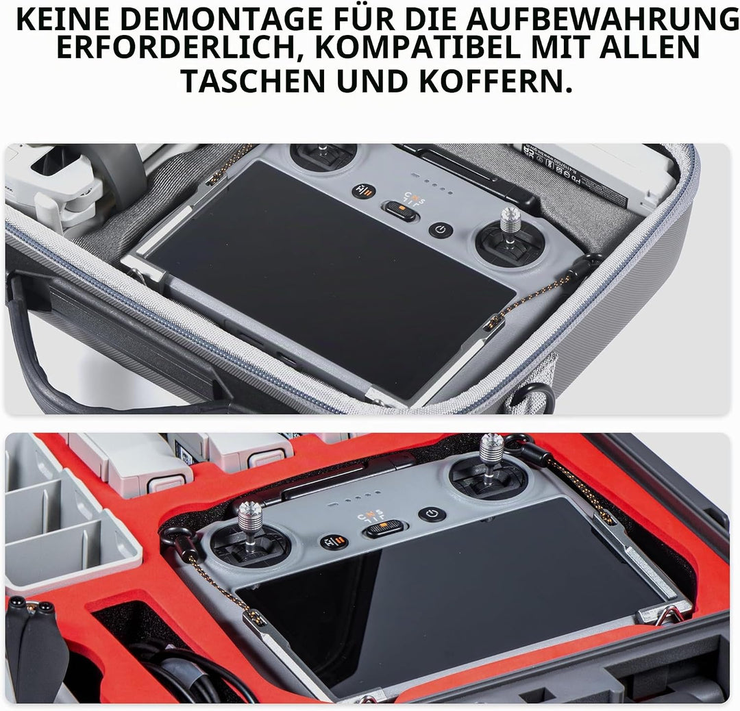 STARTRC 2-IN-1 Avata 360 Fly More Combo Gurt Metallbefestigungen für DJI LITO X1/RC/RC 2 Mini 5/4/3