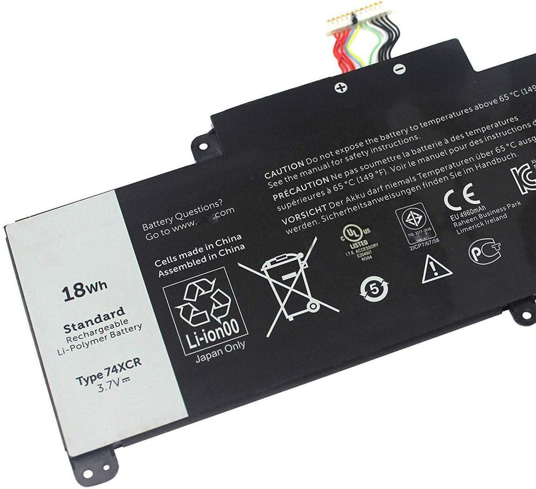 74XCR VXGP6 074XCR X1M2Y 074XCR 0VXGP6 Laptop Batterie Ersatz für Dell Venue 8 Pro 5830 Tablet Serie