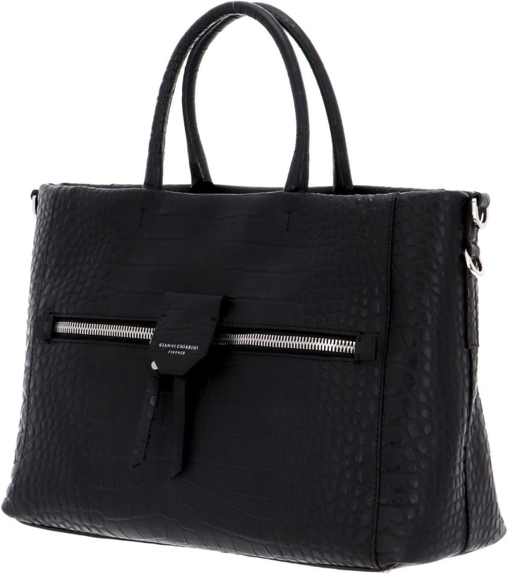 GIANNI CHIARINI Borsa Pellle Shoulderbag M Nero