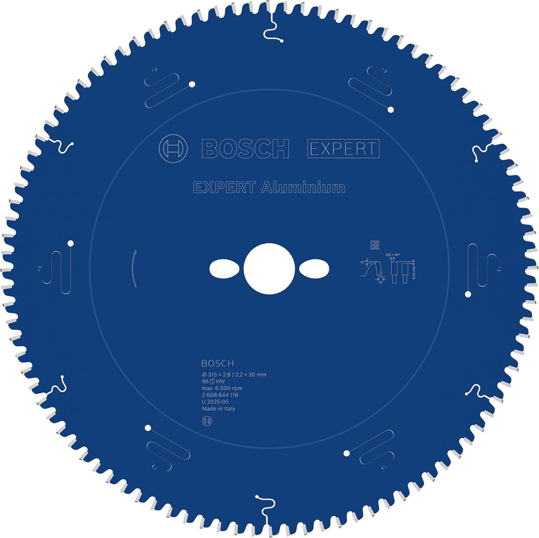Bosch Accessories Bosch Professional 1x Kreissägeblatt Expert for Aluminium (für Aluminium, Sägeblat