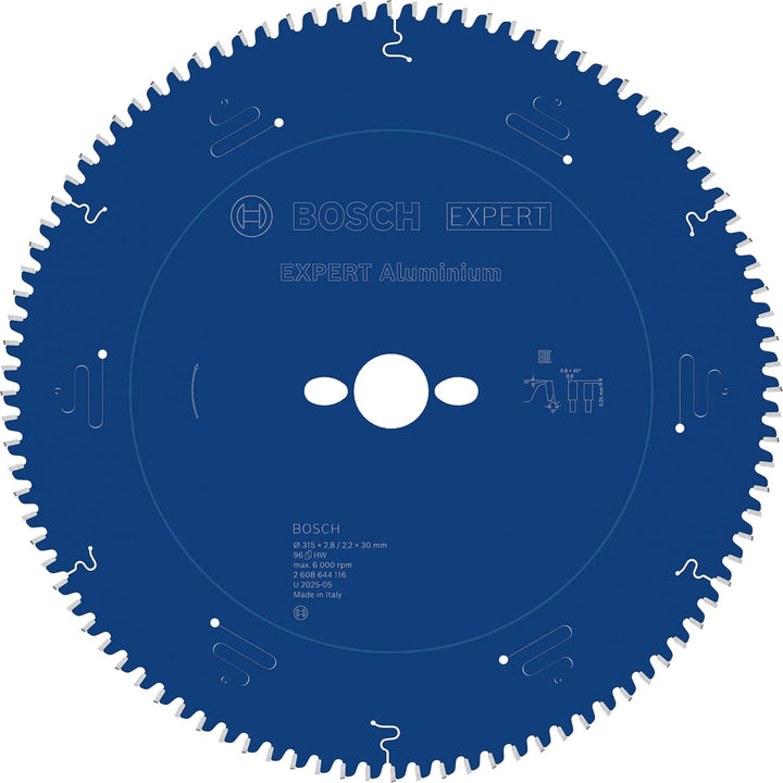 Bosch Accessories Bosch Professional 1x Kreissägeblatt Expert for Aluminium (für Aluminium, Sägeblat