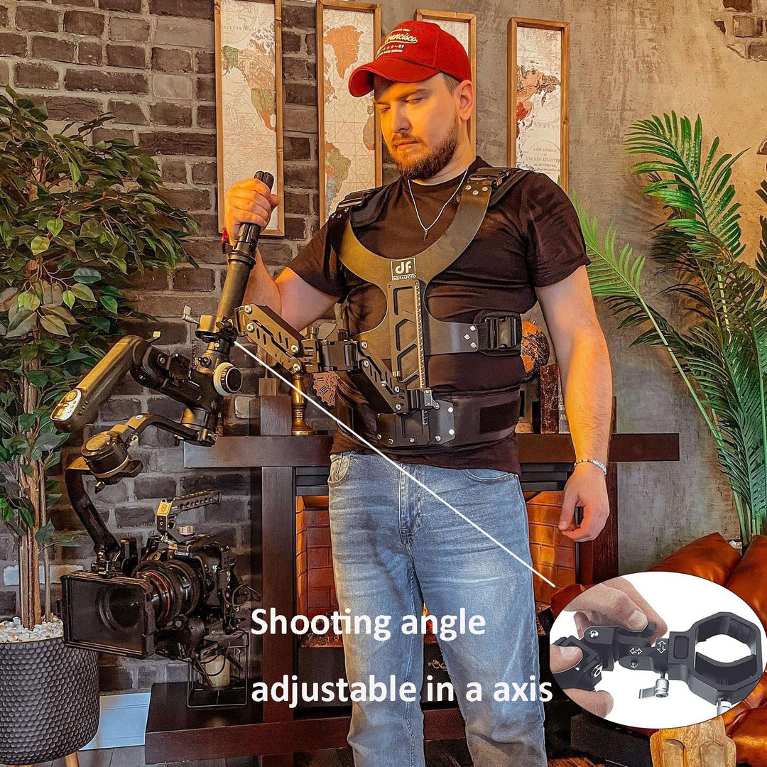 DF DIGITALFOTO Thanos-SE Gimbal Stützweste System, Filmmakers Kit, Kompatibel mit DJI RS2/RS3/RS3Pro