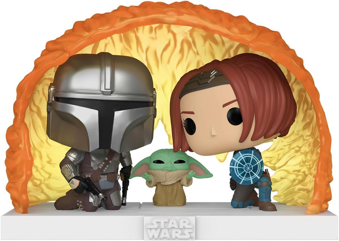 Funko Pop! Moments: The Mandalorian – Force Bubble  - Vinyl-Sammelfigur - Geschenkidee - Offizielle