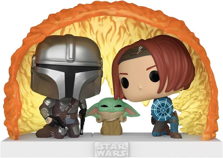 Funko Pop! Moments: The Mandalorian – Force Bubble  - Vinyl-Sammelfigur - Geschenkidee - Offizielle