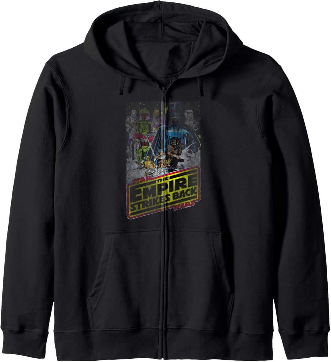 Star Wars The Empire Strikes Back Vintage Comic Logo Kapuzenjacke