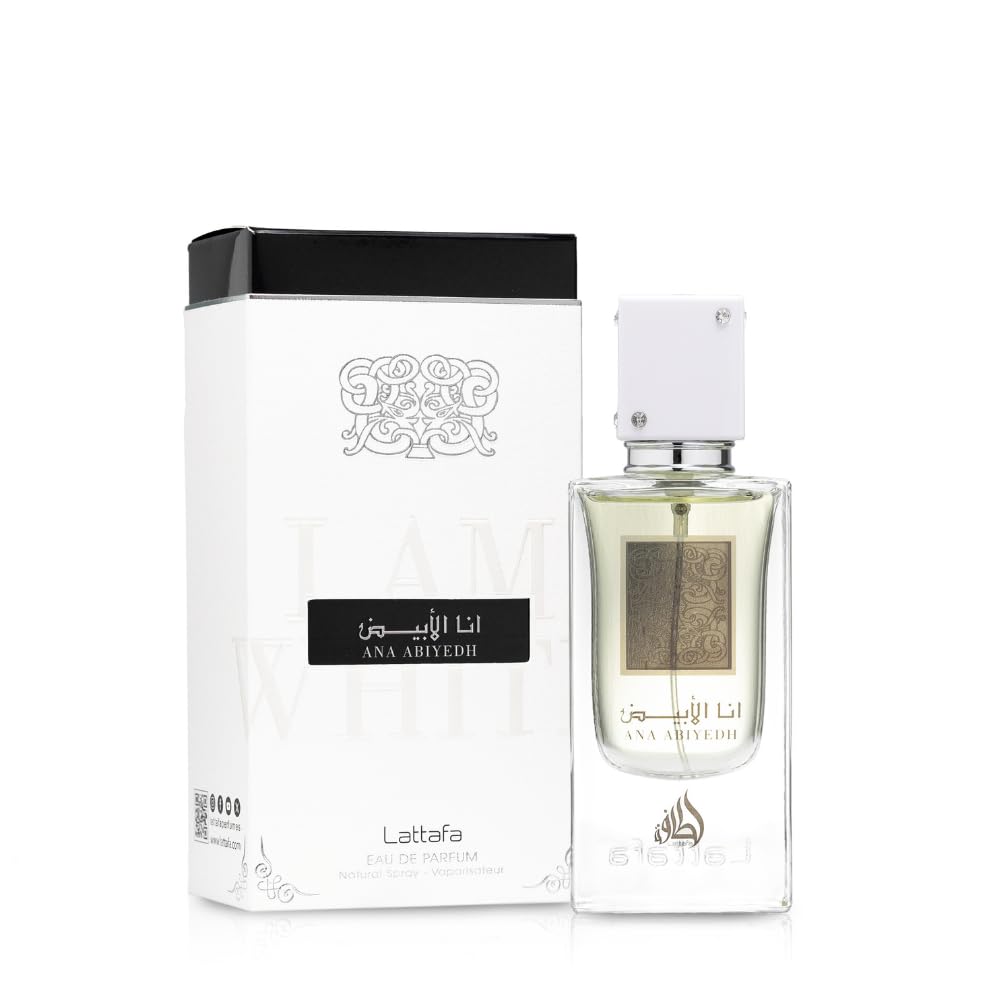 Lattafa Perfumes Ana Abiyedh Eau de Parfum, Spray, Vanille, Safran, 60 ml my perfumes Vanille 60 ml