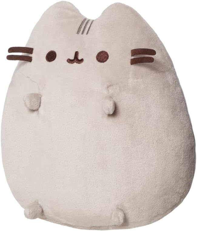 Aurora, 61486, Sitzender Pusheen, Offizieller Merchandise, 23cm, Stofftier, Grau