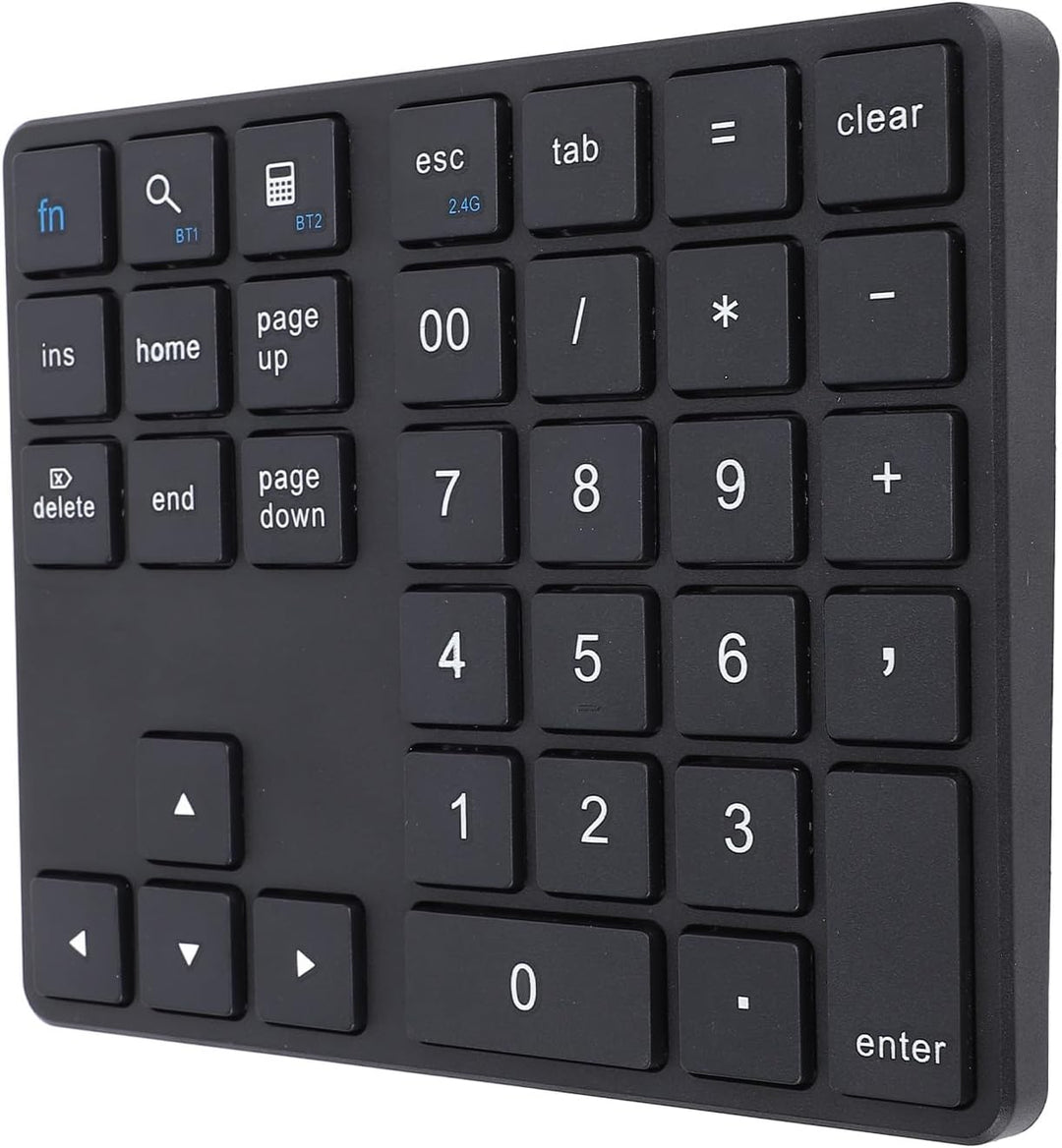 Annadue Bluetooth Nummernblock, Ultradünner, Ergonomischer, Tragbarer, Kabelloser Nummernblock, 35 T