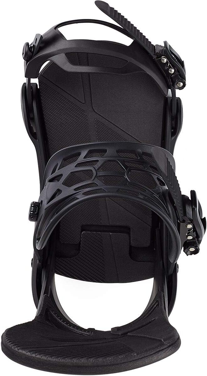 Burton Men's Mission Re:Flex Snowboard Binding Schwarz US: 8-11, Schwarz US: 8-11