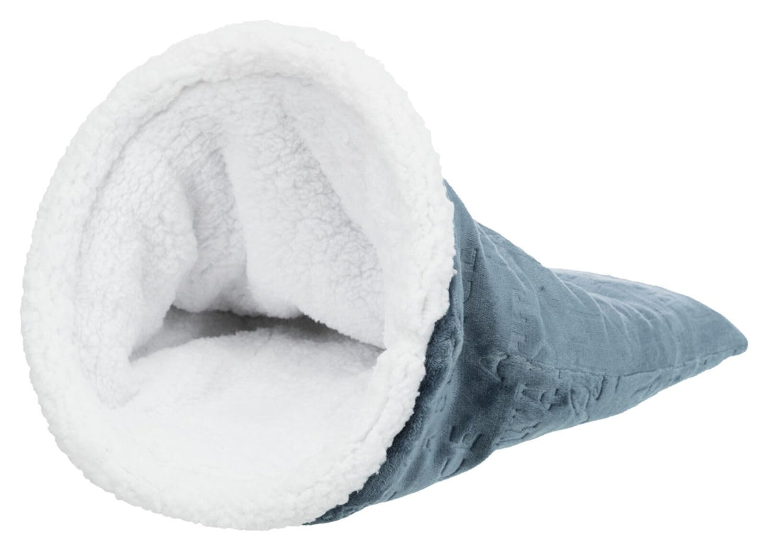 TRIXIE 36391 Kuschelsack Paul, ø 40 × 60 cm, blau/weiss