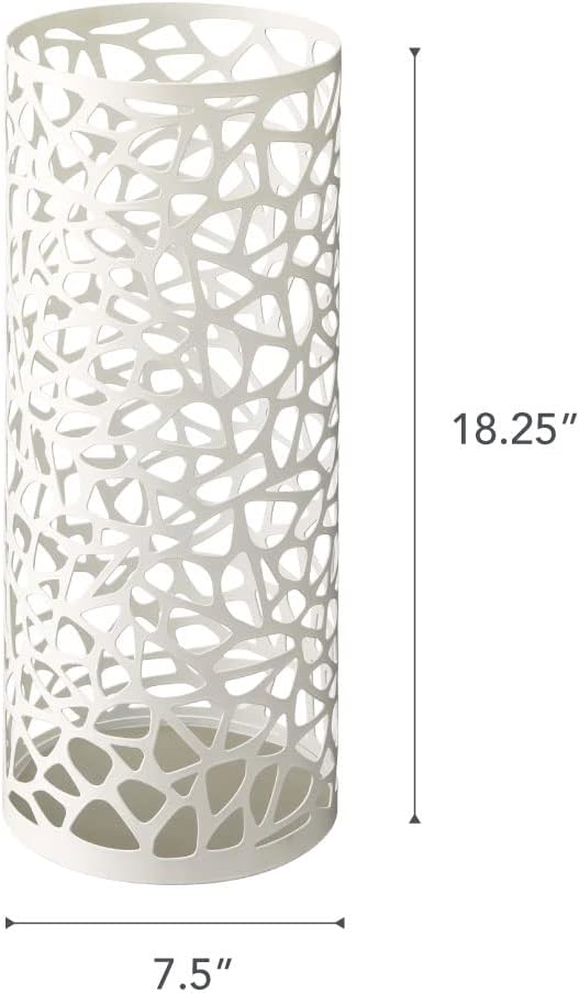 Umbrella Stand Nest round - white One Size Weiss, One Size Weiss