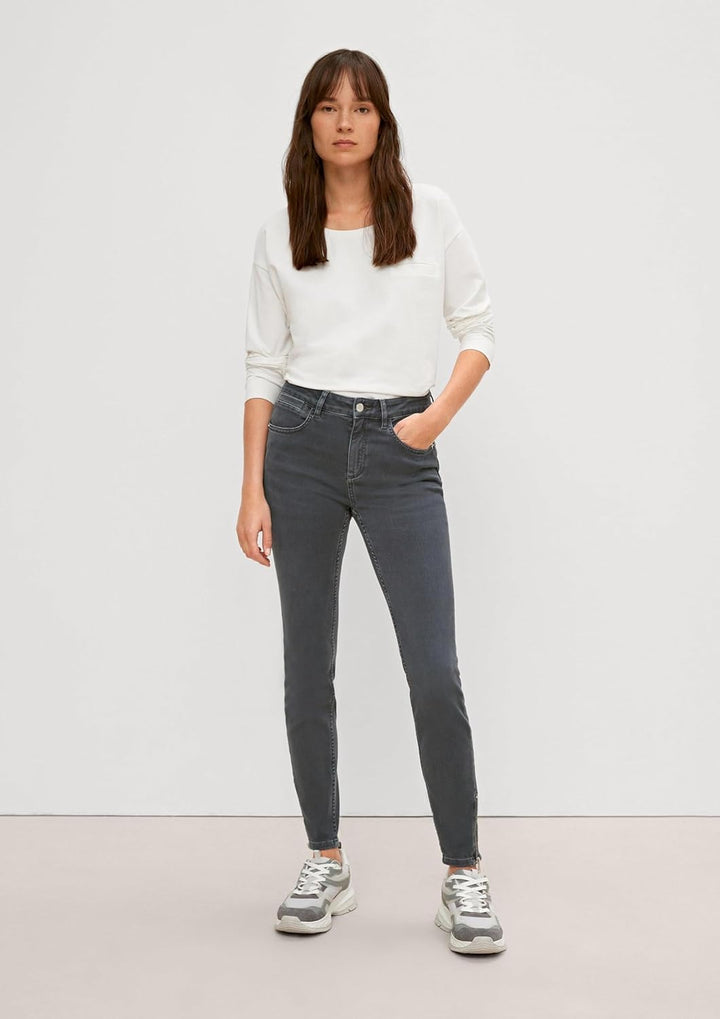 comma Damen Hose 32W Lang 9582, 32W