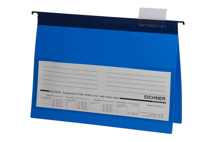 10 PVC-Hängehefter, verschiedene Varianten Blau, Blau