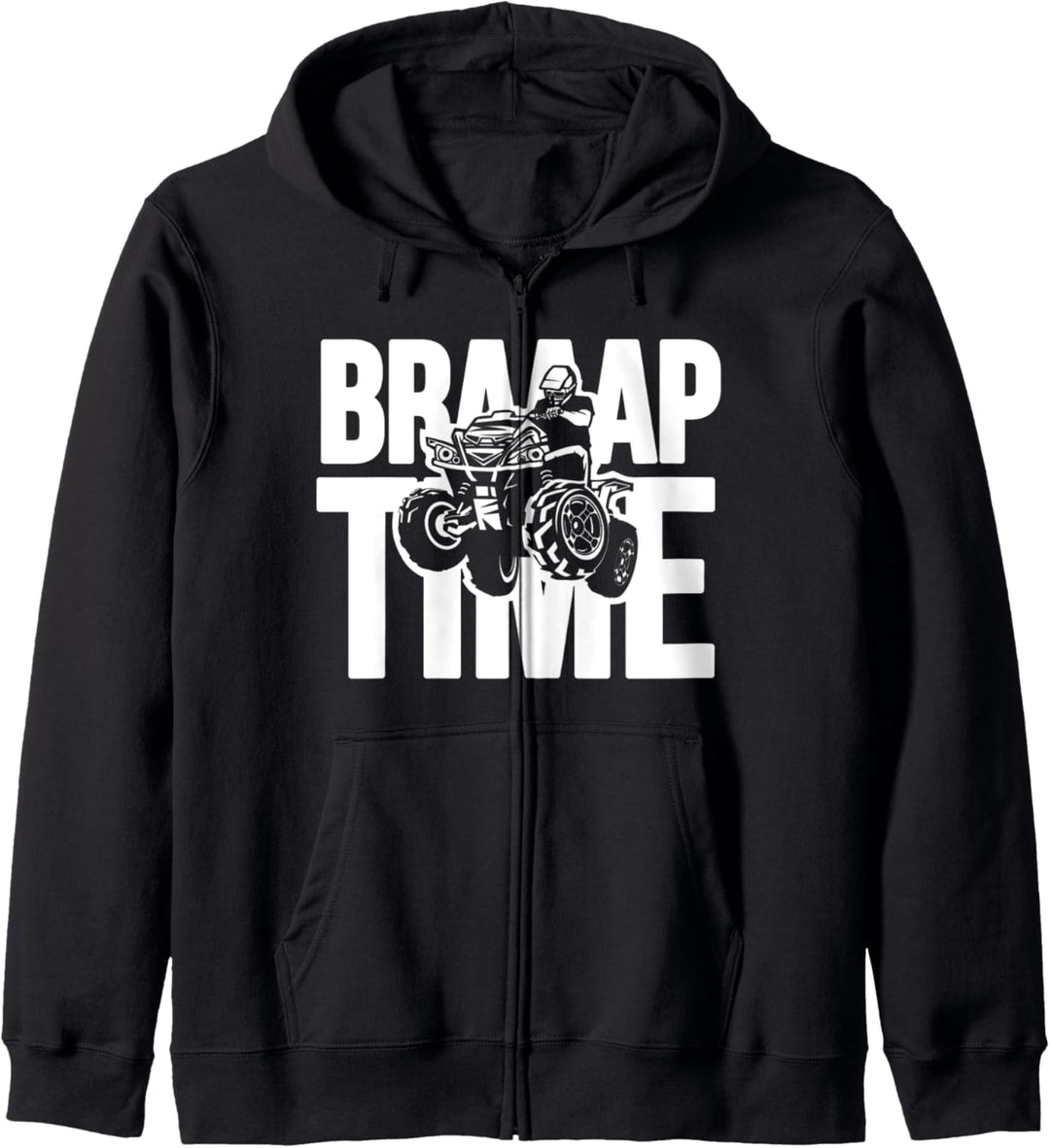 Quad Braaap Time Quad-Fahrer Off-Road Motor Sport Geschenk Kapuzenjacke