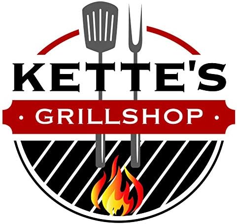 Kette´s Grillzubehör Plancha/Griddle-Plate/Bratplatte/Edelstahlplatte (400 x 300mm) 400 x 300mm univ