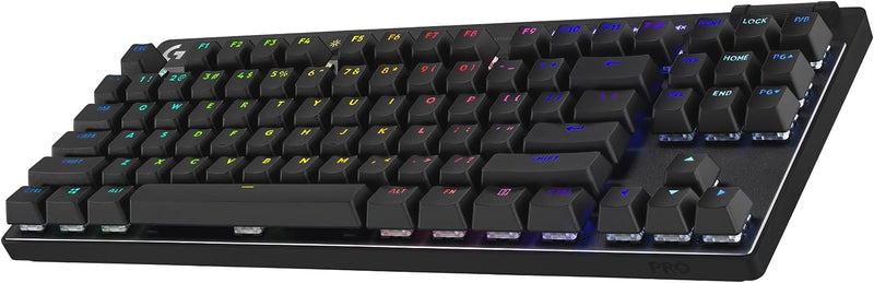 Logitech G Pro X TKL Lightspeed Kabellose Gaming-Tastatur - Schwarz - UK - Tactile