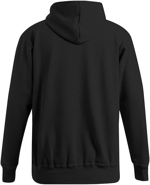 Basic Hoodie 80-20 Herren, Schwarz, XXL